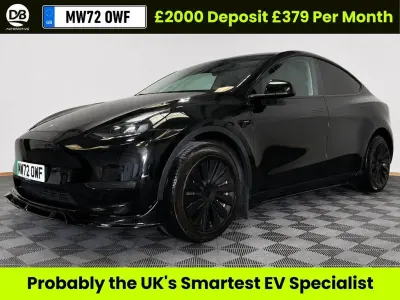 Used Tesla Model Y Long Range AWD 378 kW (514 HP) 2022 Black SUV