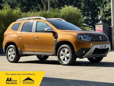 Used Dacia Duster Comfort 100 HP (73 kW) 2021 Orange SUV