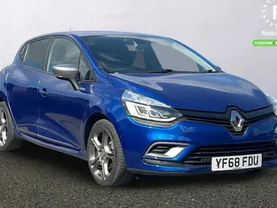 Usado Renault Clio IV GT-Line 90 HP (66 kW) 2018 Azul Citadino