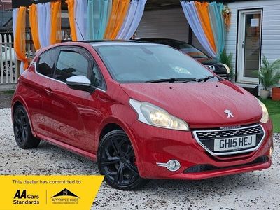 Used Peugeot 208 GTi 200 HP (147 kW) 2015 Red Hatchback