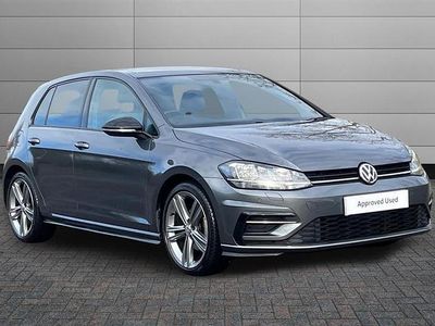 Used VW Golf VII R-line 150 HP (110 kW) 2018 Grey Hatchback