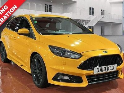 Yellow Used 2018 Ford Focus ST Hatchback | £13,799 (Fair price)
