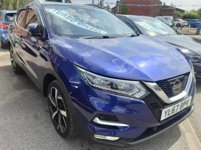 Used Nissan Qashqai Tekna 110 HP (80 kW) 2017 Blue SUV