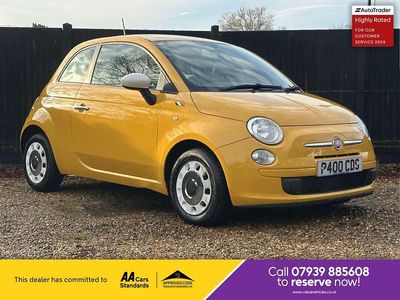 Yellow Used 2013 Fiat 500 Hatchback | £3,495 (Good price)