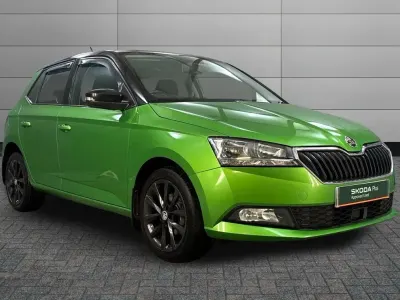 Usado Skoda Fabia Colour Edition 73 CV (53 kW) 2019 Verde Utilitario