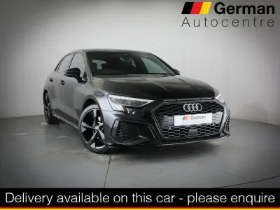 Used Audi A3 Sportback S-Line 110 HP (80 kW) 2023 Black Hatchback