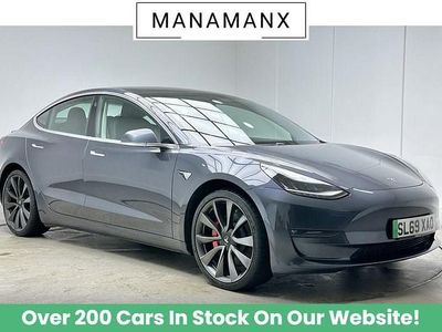 Grey Used 2019 Tesla Model 3 Performance Sedan | £17,979 (Good price)