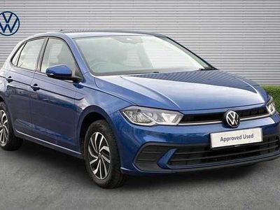 Used VW Polo Life 95 HP (69 kW) 2023 Blue Hatchback