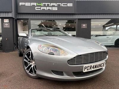 Used Aston Martin DB9 450 HP (330 kW) 2007 Silver Cabriolet