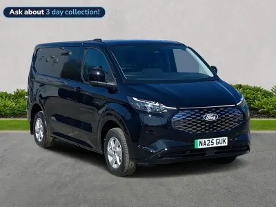 Used Ford E-Transit Limited 100 kW (136 HP) 2025 Black Van