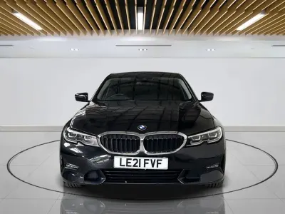 Used BMW 330e Sport Line 292 HP (214 kW) 2020 Black Sedan