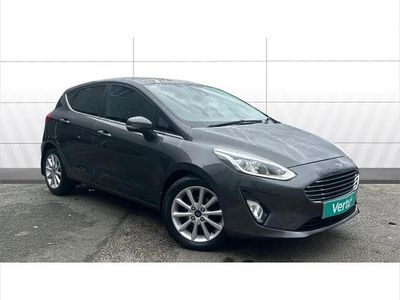 Used Ford Fiesta Titanium 100 HP (73 kW) 2018 Grey Hatchback