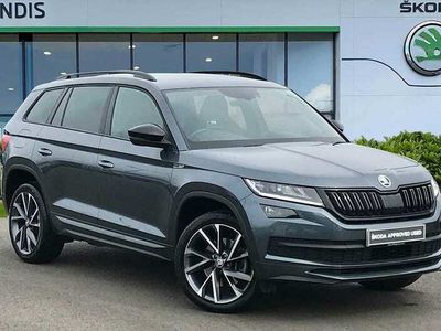 Used Skoda Kodiaq SportLine 190 HP (139 kW) 2021 Grey SUV