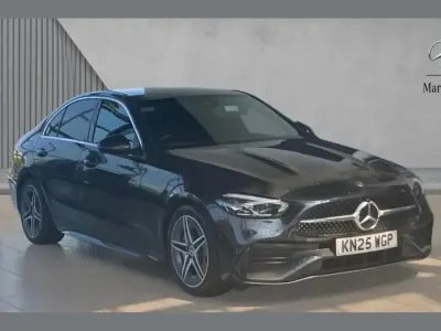 Used Mercedes C200 AMG line 200 HP (147 kW) 2025 Grey Sedan