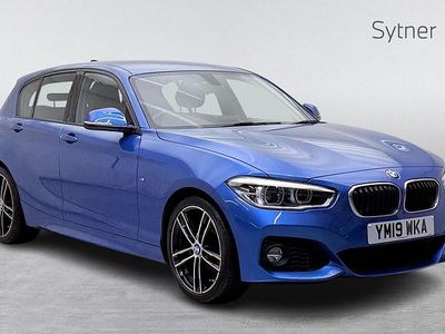Used BMW 116 M Sport 114 HP (83 kW) 2019 Blue Hatchback
