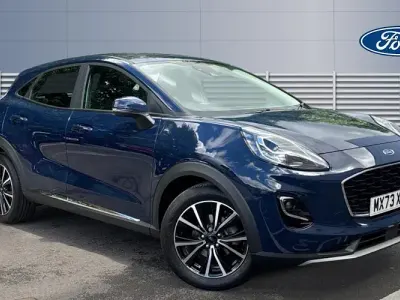 Used Ford Puma Titanium 125 HP (91 kW) 2023 Blue SUV