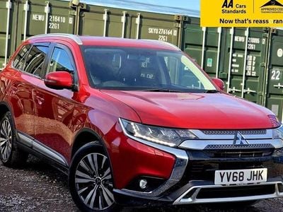 Used Mitsubishi Outlander 150 HP (110 kW) 2019 Red SUV