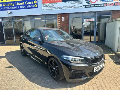 Begagnad BMW 220 M Sport 2014 Svart Sportkupé