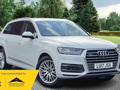 Used Audi Q7 S-Line 252 HP (185 kW) 2017 White SUV