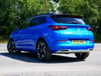 Used Vauxhall Grandland X Elite 225 HP (165 kW) 2022 Blue SUV