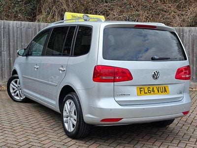 Used VW Touran SE 105 HP (77 kW) 2014 Silver MPV