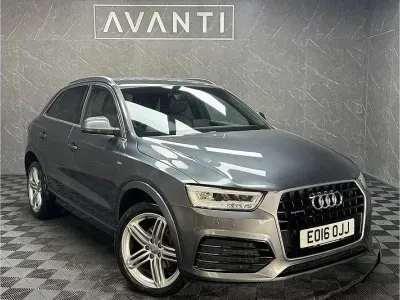 Used Audi Q3 S-line plus 184 HP (135 kW) 2016 Grey SUV