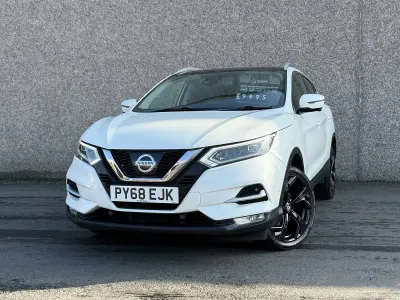 Used Nissan Qashqai Tekna 110 HP (80 kW) 2018 White SUV