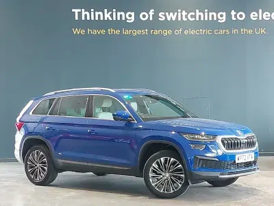 Used Skoda Kodiaq SE L Executive 150 HP (110 kW) 2023 Blue SUV