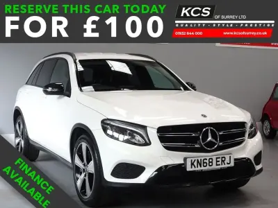 Used Mercedes GLC220 Urban 2018 White SUV