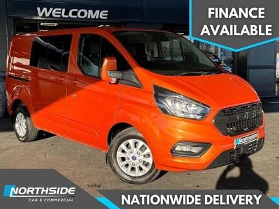 Used Ford Transit Custom Limited 130 HP (95 kW) 2022 Orange Van
