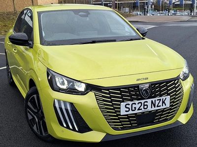 New Peugeot 208 Allure 101 HP (74 kW) 2026 Metallic  ageuda yellow Hatchback