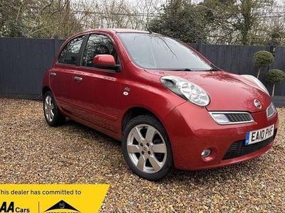 Used Nissan Micra N-TEC 79 HP (58 kW) 2010 Red Hatchback