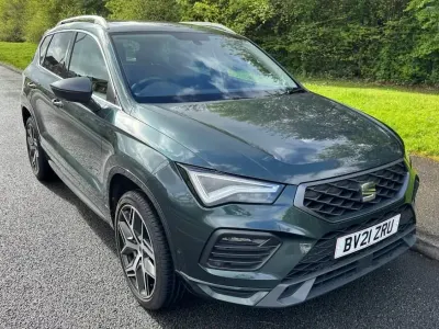 Begagnad Seat Ateca FR Sport 2021 Grön SUV