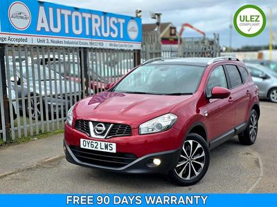 Used Nissan Qashqai +2 N-TEC 2012 Red SUV