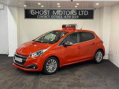 Used Peugeot 208 Allure 2018 Orange Hatchback