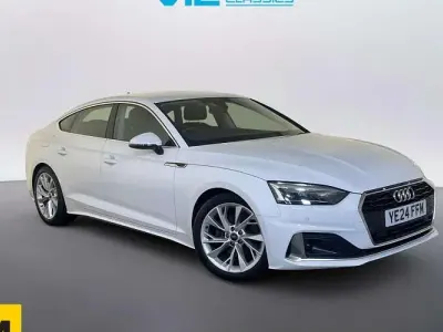 Used Audi A5 Sportback Sport 150 HP (110 kW) 2024 White Hatchback