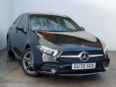 Black Used 2021 Mercedes A250 AMG line Sedan | £17,998 (Fair price)