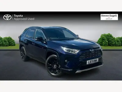 Used Toyota RAV4 218 HP (160 kW) 2022 Blue/black SUV