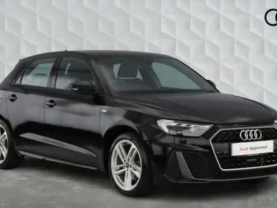 Used Audi A1 Sportback S-Line 150 HP (110 kW) 2023 Mythos black Hatchback