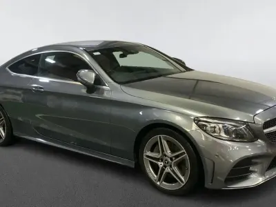 Used Mercedes C300 AMG Line Premium 258 HP (189 kW) 2019 Grey Coupe