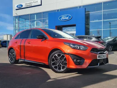 Used Kia Ceed GT-Line 158 HP (116 kW) 2022 Orange Hatchback