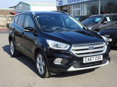 Used Ford Kuga Titanium X 150 HP (110 kW) 2017 Black SUV