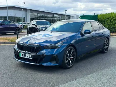 Used BMW i5 M Sport 250 kW (340 HP) 2026 Blue Sedan
