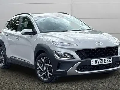 Gebraucht Hyundai Kona Premium 141 PS (103 kW) 2021 Grau SUV