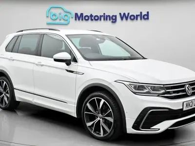 Used VW Tiguan R-line 150 HP (110 kW) 2021 White SUV