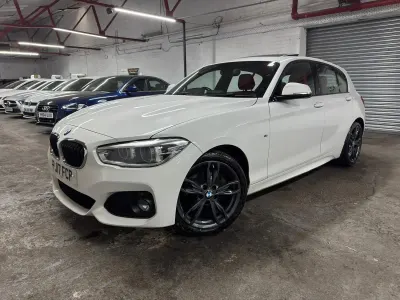 Used BMW 120 M Sport 187 HP (137 kW) 2017 White Hatchback