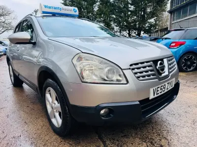Used Nissan Qashqai N-TEC 150 HP (110 kW) 2009 Silver SUV