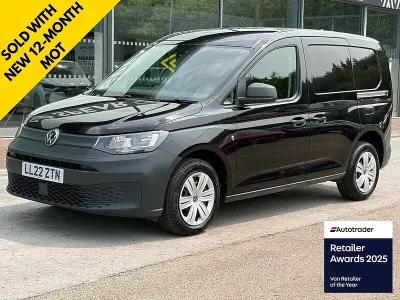 Used VW Caddy 114 HP (83 kW) 2022 Black MPV