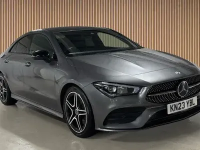 Used Mercedes CLA200 Executive 163 HP (119 kW) 2022 Mountain grey Coupe