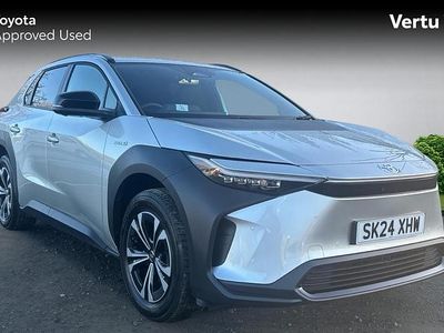 Silver Used 2024 Toyota bZ4X SUV | £24,010 (Fair price)